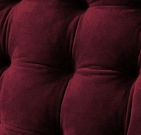 Mom's Moon Soft Velvet Chair Pad/Chair Cushion for Rocking Chair /Office/ Home in Outdoor and Indoor /Resting on Floor Set of 1 ( 18 x 50 Inch Maroon) - Maroon